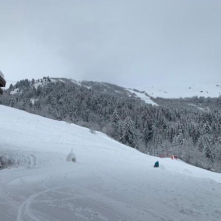 Valmorel Studio Skis Aux Pieds Exterior foto