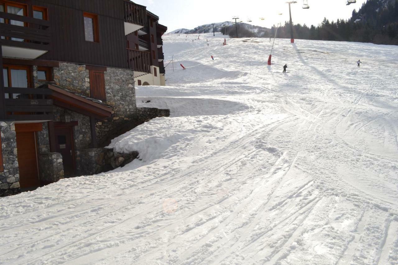 Valmorel Studio Skis Aux Pieds Exterior foto
